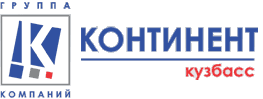 логотип группа компаний материалов для дизайна и наружной рекламы КОНТИНЕНТ-КУЗБАСС